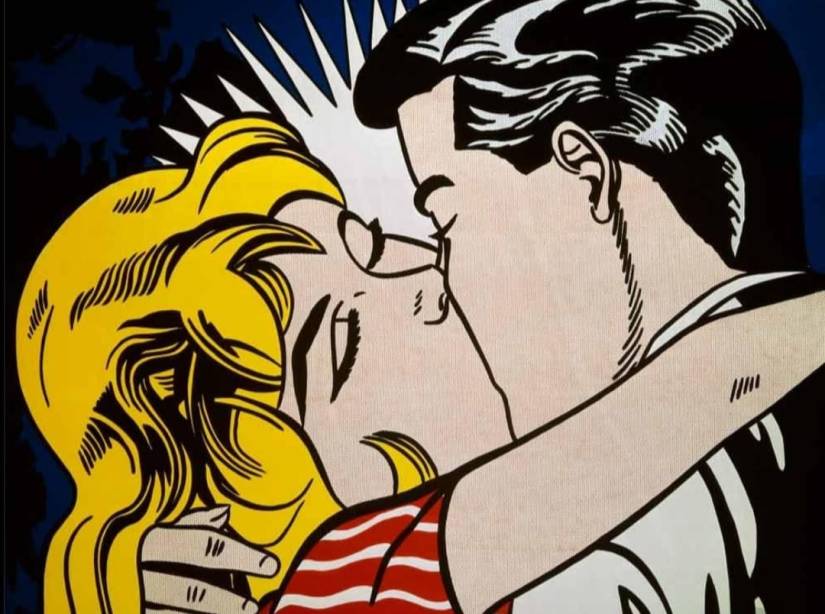 El Beso de Roy Lichtenstein
